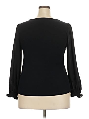 Ann Taylor LOFT Long Sleeve Blouse (view 2)