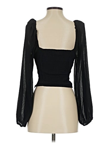 Astr Long Sleeve Blouse (view 2)