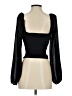 Astr 100% Polyester Black Long Sleeve Blouse Size XS - photo 2