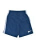 Nike 100% Polyester Color Block Blue Athletic Shorts Size 6 - photo 1
