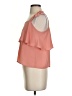 Ann Taylor LOFT Outlet 100% Polyester Orange Sleeveless Blouse Size S (petite) - photo 5