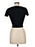 Love Tree Black Short Sleeve Top Size M - photo 2