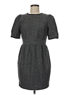 Baby Blue Line Casual Dress (view 1)