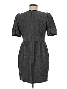 Baby Blue Line Casual Dress (view 2)