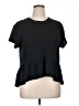 Jamie & Layla Black Short Sleeve Top Size XL - photo 1