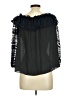 Parker Black 3/4 Sleeve Blouse Size M - photo 2