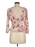 Late for Dinner 100% Polyester Pink 3/4 Sleeve Blouse Size M - photo 2