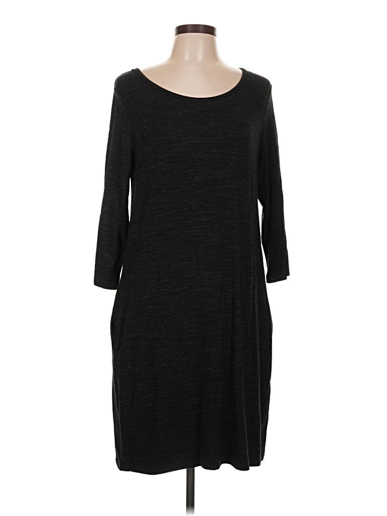 Pre-owned Dalia Casual Dress In Black