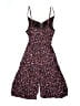 VICI 100% Rayon Hearts Purple Brown Romper Size XS - photo 2