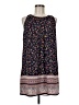 Artisan NY 100% Polyester Paisley Blue Casual Dress Size 8 - photo 1