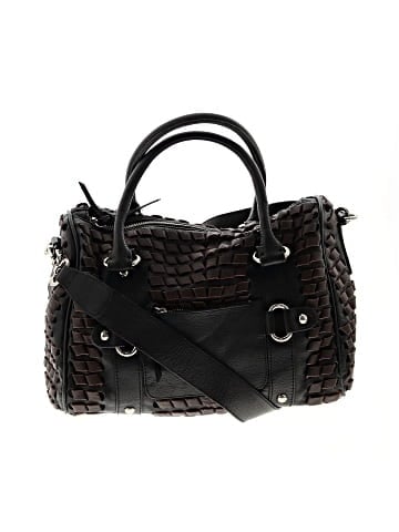 Sondra Roberts Leather Satchel (view 1)