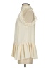 Julie Brown 100% Polyester Ivory Sleeveless Blouse Size 2 - photo 5