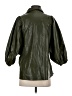Oddi Green Faux Leather Jacket Size S - photo 2
