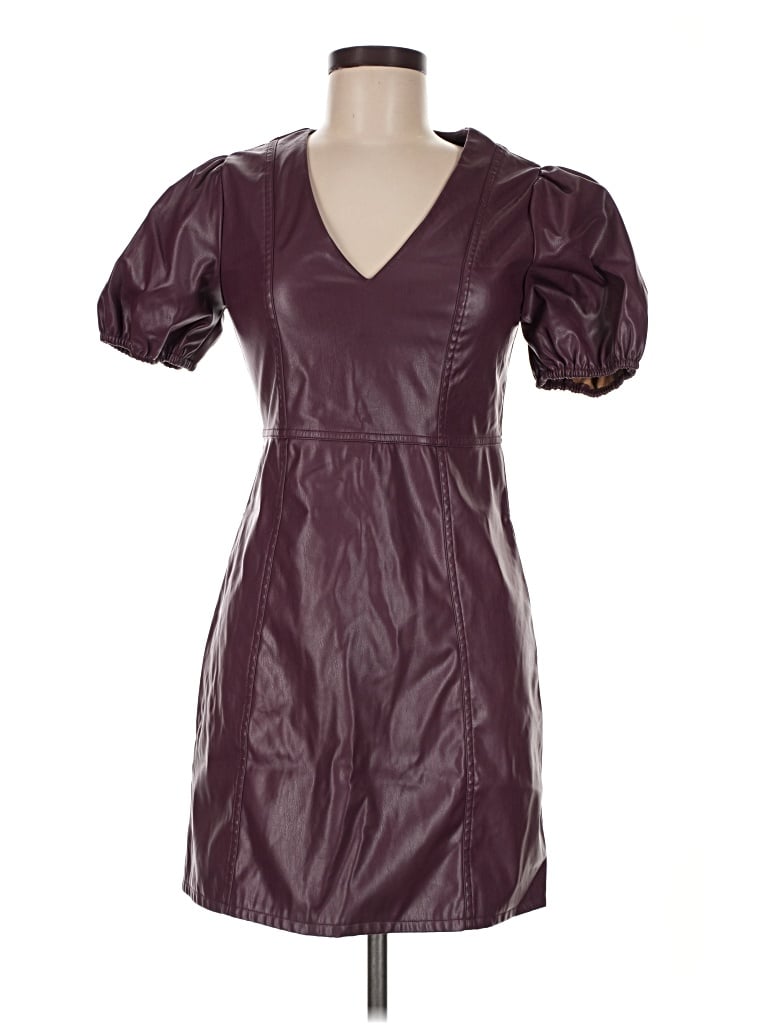 Pre-owned Nsr Cocktail Dress In Burgundy