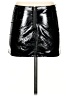 Edikted Metallic Black Faux Leather Skirt Size S - photo 2