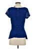 Banana Republic Blue Short Sleeve Top Size 4 - photo 2