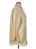 Gap 100% Linen Solid Tan Long Sleeve Button-Down Shirt Size XL - photo 4