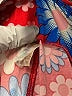 Lularoe Floral Red Leggings Size 1X (Tall & Curvy) - photo 7