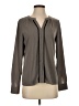 Calvin Klein Gray Long Sleeve Blouse Size P (petite) - photo 1
