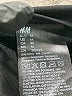 H&M Solid Black One Piece Swimsuit Size M - photo 3