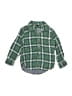Baby Gap 100% Cotton Plaid Green Long Sleeve Button-Down Shirt Size 4 - photo 1