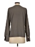 Calvin Klein Gray Long Sleeve Blouse Size P (petite) - photo 2