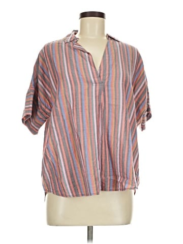 Madewell Short Sleeve Blouse (view 1)