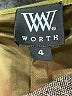 Worth Chevron-herringbone Gray Dress Pants Size 4 - photo 7