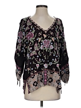 Johnny Was 3/4 Sleeve Blouse
