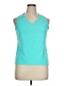 IBKUL Teal Sleeveless Top Size XL - photo 1