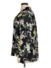 H&M 100% Polyester Floral Black Long Sleeve Blouse Size 14 - photo 5