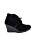 White Mountain Black Wedges Size 6 1/2 - photo 1