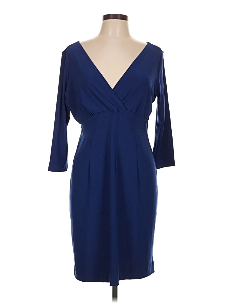 Pre-owned Clara Sun Woo Cocktail Dress In Blue