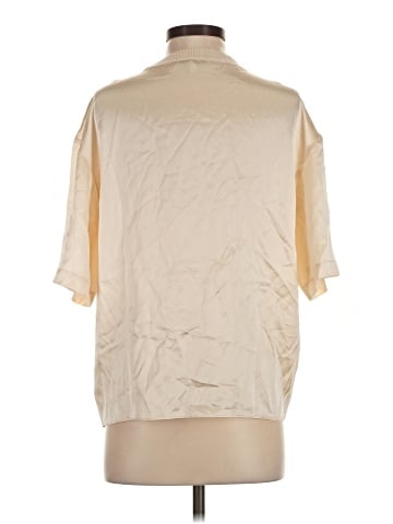 NAKEDCASHMERE Short Sleeve Silk Top (view 2)