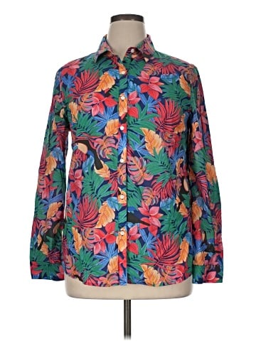 J. McLaughlin Long Sleeve Button-Down Shirt (view 1)