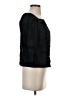 Unsubscribed 100% Cotton Black 3/4 Sleeve Blouse Size XXS - photo 4