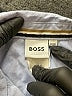 BOSS by HUGO BOSS 100% Cotton Chevron-herringbone Blue Long Sleeve Button-Down Shirt Size 8 - photo 3