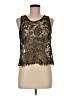 Charlotte Russe 100% Polyester Gold Tank Top Size M - photo 1