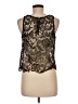 Charlotte Russe 100% Polyester Gold Tank Top Size M - photo 2