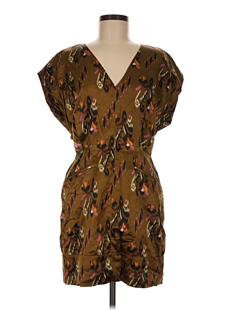 Pre-owned French Connection Casual Dress In Brown