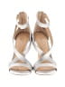 Imagine by Vince Camuto Metallic Silver Sandals Size 5 1/2 - photo 2