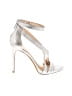 Imagine by Vince Camuto Metallic Silver Sandals Size 5 1/2 - photo 1