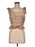 Express Brown Sleeveless Top Size M - photo 1