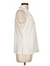 Calvin Klein Ivory Sleeveless Blouse Size L - photo 4