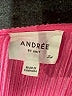 Andree by UNIT 100% Polyester Pink Short Sleeve Blouse Size 2X - photo 7
