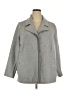 Dennis by Dennis Basso Gray Jacket Size 3X - photo 1