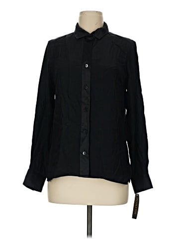 Pendleton Long Sleeve Silk Top (view 1)