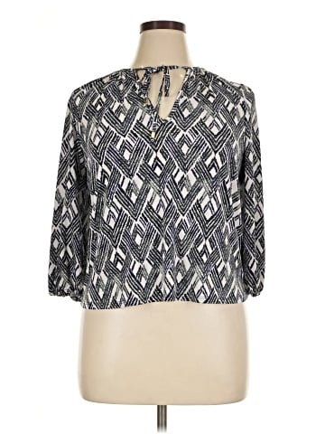Veronica M. 3/4 Sleeve Blouse (view 1)