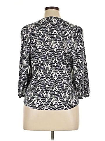 Veronica M. 3/4 Sleeve Blouse (view 2)