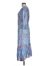 Ruby Rd. 100% Rayon Paisley Blue Casual Dress Size L - photo 5